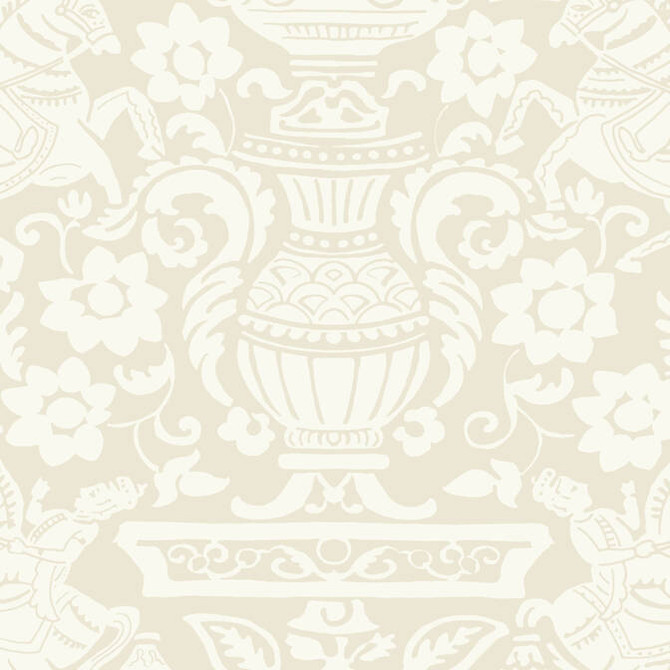 Thibaut Wallpaper Galway Beige T14363 Wallpaper Wallpaper UNITED STATES - </p><p>Repeat: V: 36 27 - My Fabric Connection -