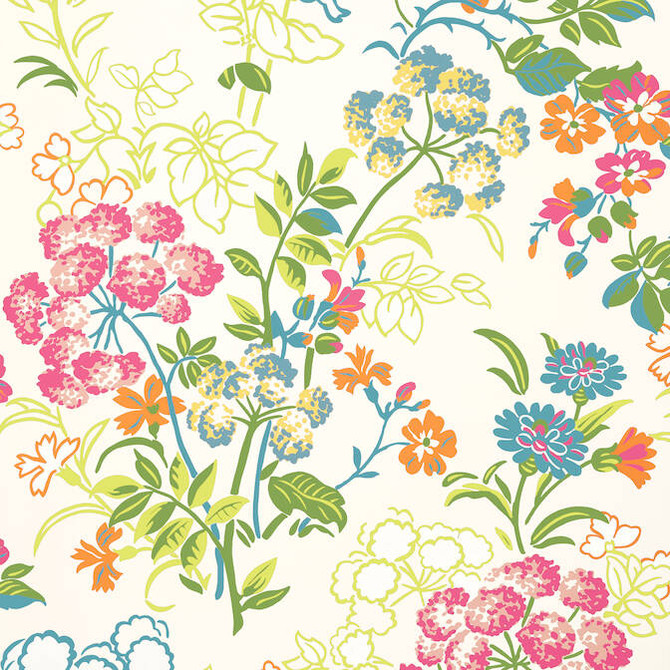Thibaut Wallpaper Spring Garden Cream T14340 Wallpaper Wallpaper UNITED STATES - </p><p>Repeat: V: 36 27 - My Fabric Connection - Thibaut Wallpaper Spring Garden Cream T14340 Wallpaper Wallpaper UNITED STATES - </p><p>Repeat: V: 36 27 - My Fabric Connection -