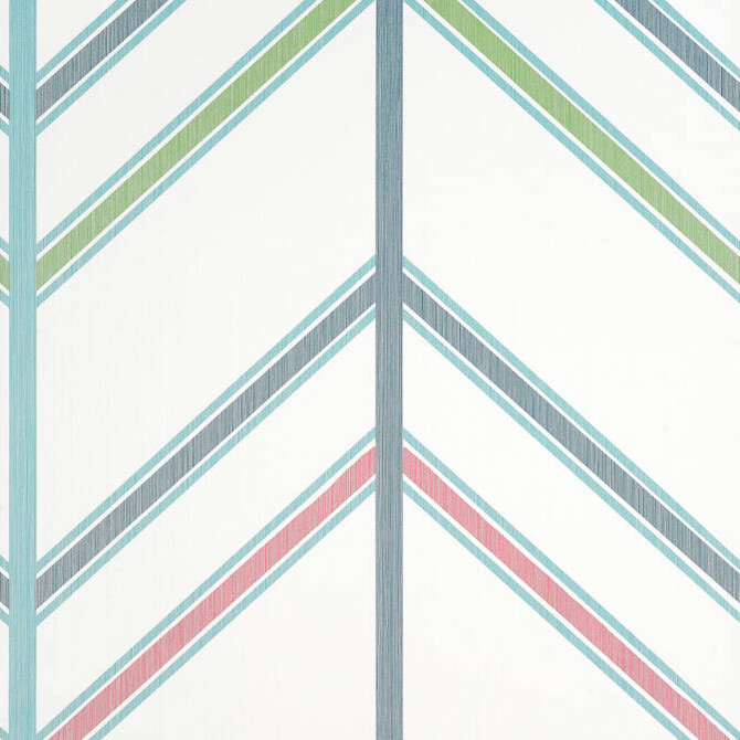 Thibaut Wallpaper Ventura Blue and Pink T14355 Wallpaper String Wallpaper UNITED STATES - </p><p>Repeat: V: 36 27 - My Fabric Connection -