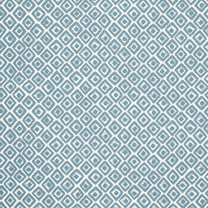 Thibaut Wallpaper Indian Diamond Spa Blue T10662 Wallpaper Wallpaper UNITED STATES - </p><p>Repeat: V: 25.25 27 - My Fabric Connection -