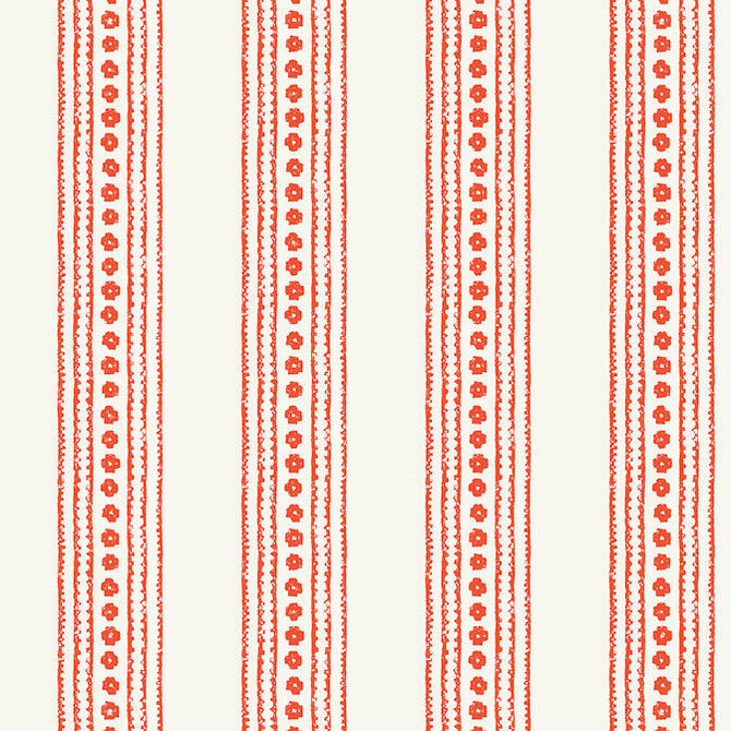 Thibaut Wallpaper New Haven Stripe Coral T10606 Wallpaper Wallpaper UNITED STATES - </p><p>Repeat: V: 6.25 27 - My Fabric Connection -