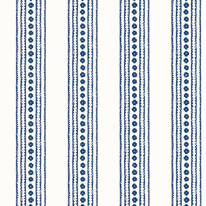 Thibaut Wallpaper New Haven Stripe Navy T10608 Wallpaper Wallpaper UNITED STATES - </p><p>Repeat: V: 6.25 27 - My Fabric Connection -