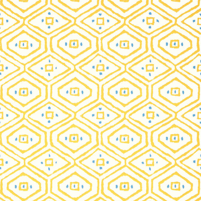 Thibaut Wallpaper Pass-A-Grille Yellow T10615 Wallpaper Wallpaper UNITED STATES - </p><p>Repeat: V: 12.62 27 - My Fabric Connection -
