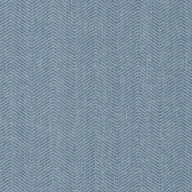 Thibaut Wallpaper Roscoe Herringbone Slate Blue T72626 Wallpaper Wallpaper U.S.A. - </p><p>Repeat: V: 24 27 - My Fabric Connection -