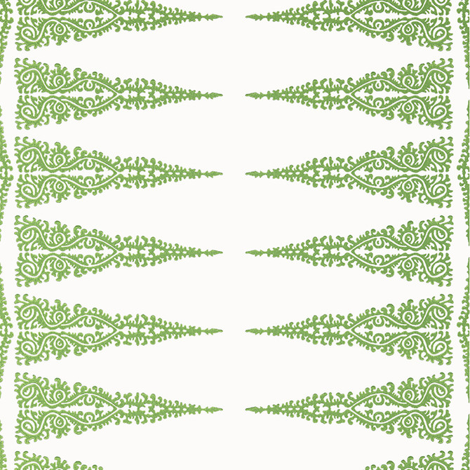 Anna French Wallpaper Ellery Stripe Kelly on White AT24546 Wallpaper Non Woven Wallpaper UNITED KINGDOM - </p><p>Repeat: V: 4.5 27 - My Fabric Connection -