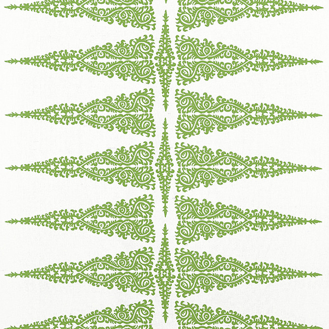 Anna French Fabric Ellery Stripe Kelly on White AF24546 Fabric 55% Linen, 45% Cotton INDIA 10000 </p><p>Repeat: V: 8.75 54 - My Fabric Connection -