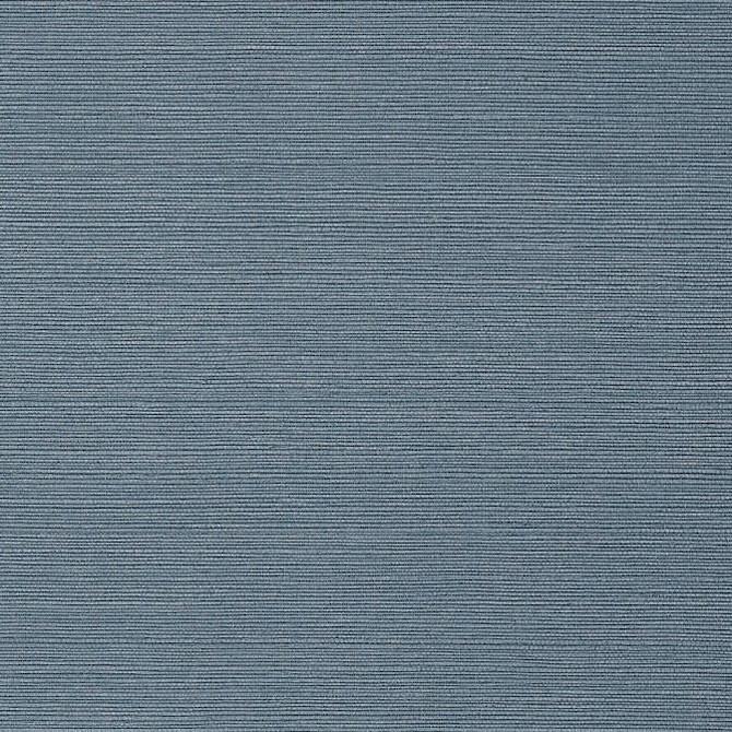 Thibaut Wallpaper Taluk Sisal Blue T75156 Wallpaper Non-Woven Vinyl Wallpaper U.S.A. - </p><p>Repeat: V: 21 27 - My Fabric Connection -