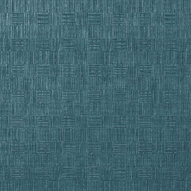 Thibaut Wallpaper Tunica Basket Peacock T75088 Wallpaper Non-Woven Vinyl Wallpaper ITALY - </p><p>Repeat: V: 25.25 27 - My Fabric Connection -