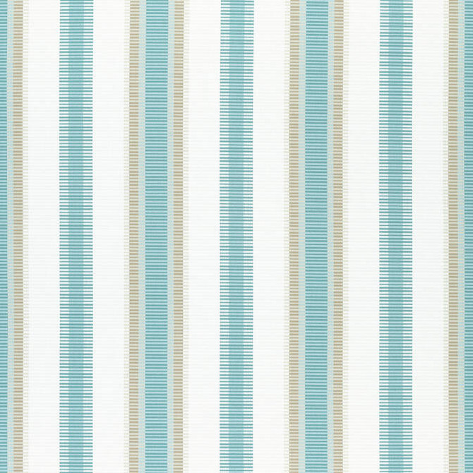 Thibaut Fabric Samba Stripe Pool and Sand W74673 Fabric 100% Polyester (UV) UNITED STATES 45000 </p><p>Repeat: V: - 54 - My Fabric Connection -