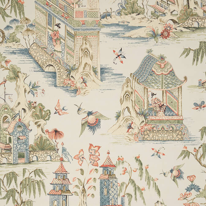 Thibaut Wallpaper Grand Palace Taupe T13618 Wallpaper Non Woven Wallpaper UNITED STATES - </p><p>Repeat: V: 36 27 - My Fabric Connection -