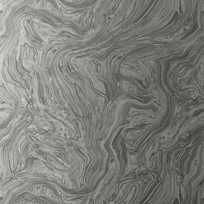 Thibaut Wallpaper Venus Metallic Silver T85071 Wallpaper Non Woven Mylar Wallpaper U.S.A. - </p><p>Repeat: V: 25.25 27 - My Fabric Connection -