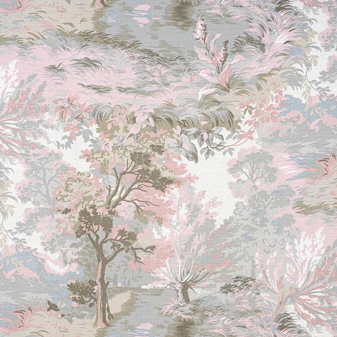 Thibaut Fabric Lincoln Toile Blush F910868 Fabric 52% Linen, 48% Cotton UNITED KINGDOM 30000 </p><p>Repeat: V: 28.75 54 - My Fabric Connection -