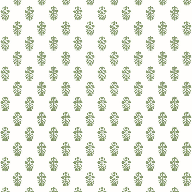 Thibaut Wallpaper Corwin Green on White T36402 Wallpaper Non Woven Wallpaper UNITED STATES - </p><p>Repeat: V: 4.25 27 - My Fabric Connection -