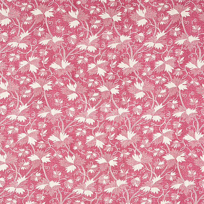 Thibaut Fabric Chester Raspberry F936434 Fabric 90% Cotton, 10% Linen SCOTLAND 20000 </p><p>Repeat: V: 9.75 54 - My Fabric Connection -