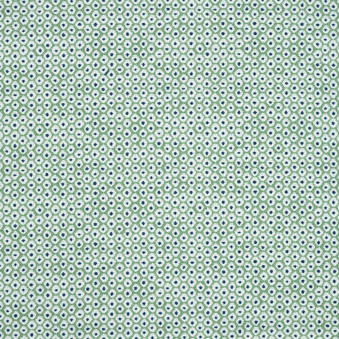 Thibaut Fabric Pixie Kelly Green and Marine W73464 Fabric 100% Polyester (UV) U.S.A. - </p><p>Repeat: V: 3.37 54 - My Fabric Connection -