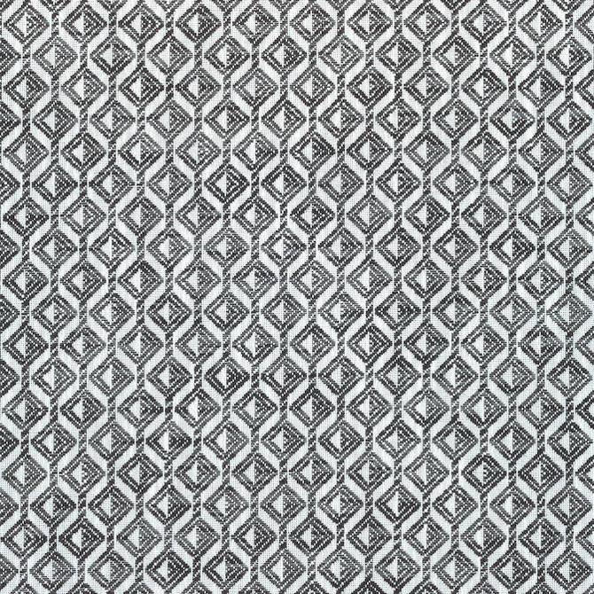 Thibaut Fabric Trion Charcoal W73459 Fabric 100% Polyester (UV) U.S.A. - </p><p>Repeat: V: 1.5 54 - My Fabric Connection -