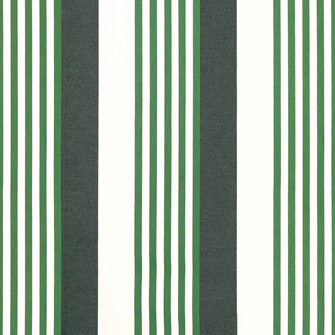 Thibaut Fabric Riviera Stripe Onyx and Kelly FWW81770 Fabric 100% Solution Dyed Acrylic TURKEY - </p><p>Repeat: V: - 117 - My Fabric Connection -