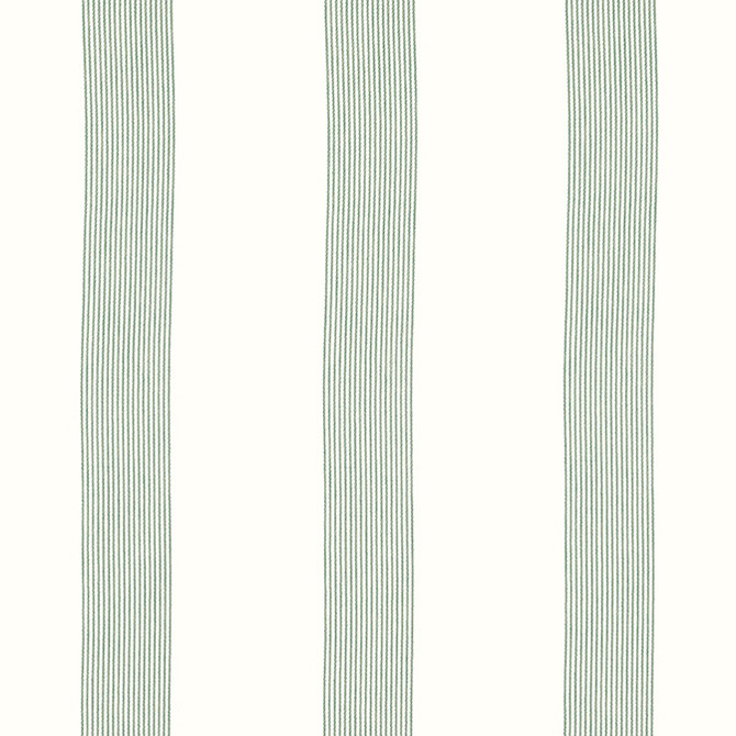 Thibaut Fabric Sabine Stripe Aloe FWW81735 Fabric 100% Solution Dyed Acrylic TURKEY - </p><p>Repeat: V: - 117 - My Fabric Connection -