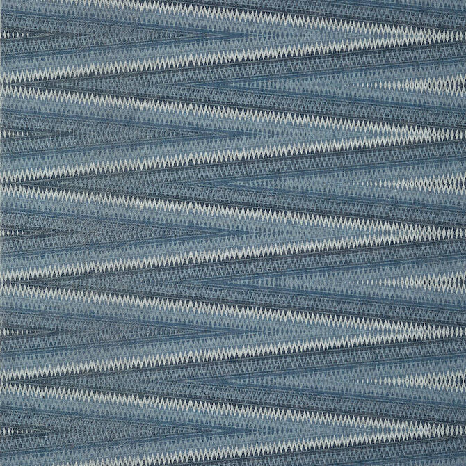 Thibaut Wallpaper Moab Weave Navy T13254 Wallpaper Linen Mesh Grasscloth KOREA - </p><p>Repeat: V: 7.5 36 - My Fabric Connection -