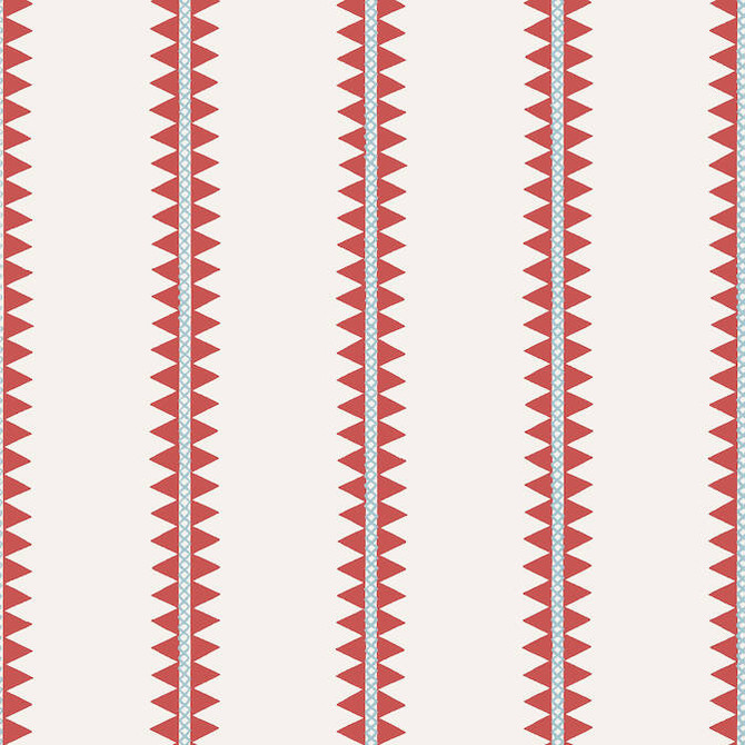 Thibaut Wallpaper Reno Stripe Coral T13245 Wallpaper Wallpaper UNITED STATES - </p><p>Repeat: V: 12.62 27 - My Fabric Connection -