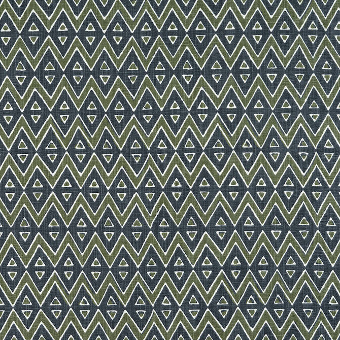 Thibaut Fabric Tiburon Green and Bluestone F913235 Fabric 100% Cotton Muslin UNITED STATES - </p><p>Repeat: V: - 54 - My Fabric Connection -