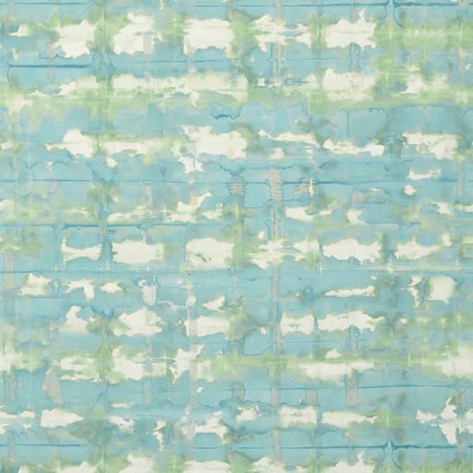 Thibaut Wallpaper Illusion Teal and Green T41040 Wallpaper Non Woven Wallpaper UNITED STATES - </p><p>Repeat: V: 25 27 - My Fabric Connection -