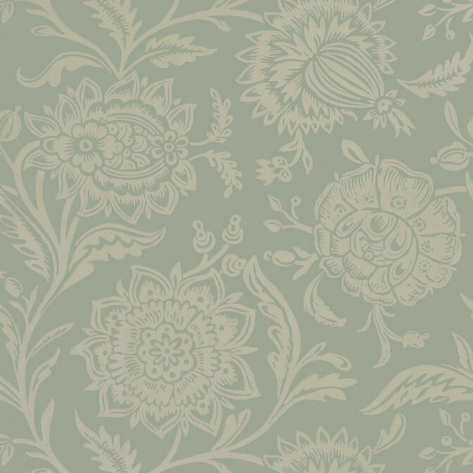 Thibaut Wallpaper Rivera Sea Glass T13018 Wallpaper Wallpaper U.S.A. - </p><p>Repeat: V: 25.25 27 - My Fabric Connection -