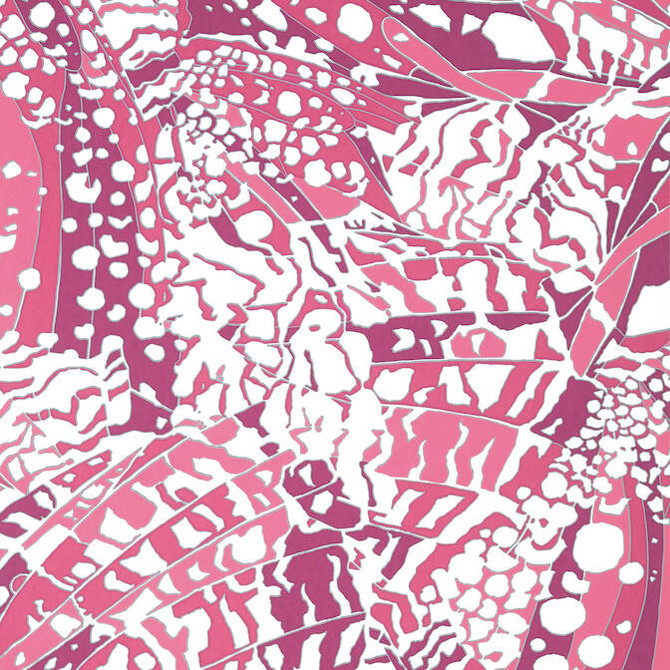 Anna French Wallpaper Puccini Fuchsia AT9861 Wallpaper Wallpaper UNITED STATES - </p><p>Repeat: V: 36 27 - My Fabric Connection -
