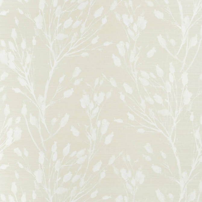 Thibaut Wallpaper Wild Flower Beige T27023 Wallpaper Sisal KOREA - </p><p>Repeat: V: 27 36 - My Fabric Connection -