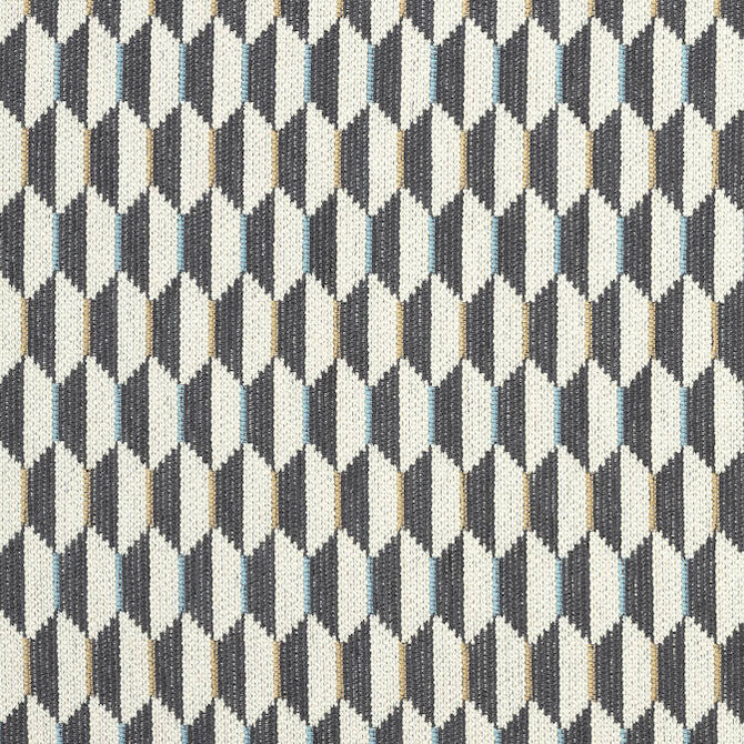 Thibaut Fabric Optica Charcoal W73353 Fabric 50%Cot,29%Ray,12%Poly,9%Flx-AB U.S.A. 45000 </p><p>Repeat: V: 3.5 54 - My Fabric Connection -