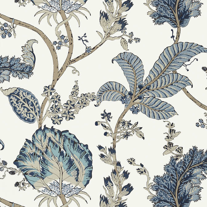 Anna French Wallpaper Kalamkari Vine Blue and White AT78738 Wallpaper Non Woven Wallpaper UNITED KINGDOM - </p><p>Repeat: V: 24 27 - My Fabric Connection - Anna French Wallpaper Kalamkari Vine Blue and White AT78738 Wallpaper Non Woven Wallpaper UNITED KINGDOM - </p><p>Repeat: V: 24 27 - My Fabric Connection -