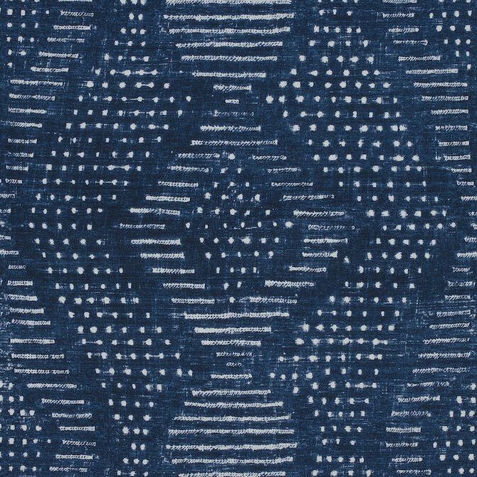 Anna French Fabric Mali Navy AF78714 Fabric 60% Linen, 30% Cot, 10% Nylon UNITED KINGDOM 20000 </p><p>Repeat: V: 23.75 54 - My Fabric Connection -