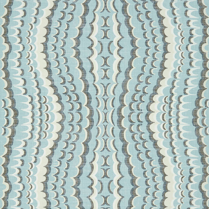 Thibaut Wallpaper Ebru Aqua T2983 Wallpaper Wallpaper U.S.A. - </p><p>Repeat: V: 18 27 - My Fabric Connection -