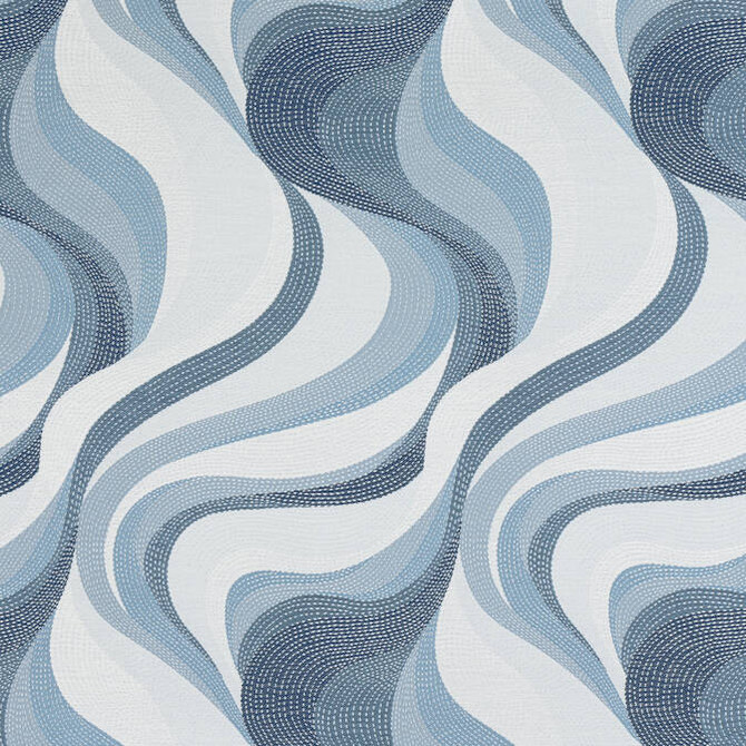 Thibaut Fabric Passage Waterfall W74203 Fabric 79% Rayon, 21% Polyester UNITED STATES - </p><p>Repeat: V: 20.5 54 - My Fabric Connection -