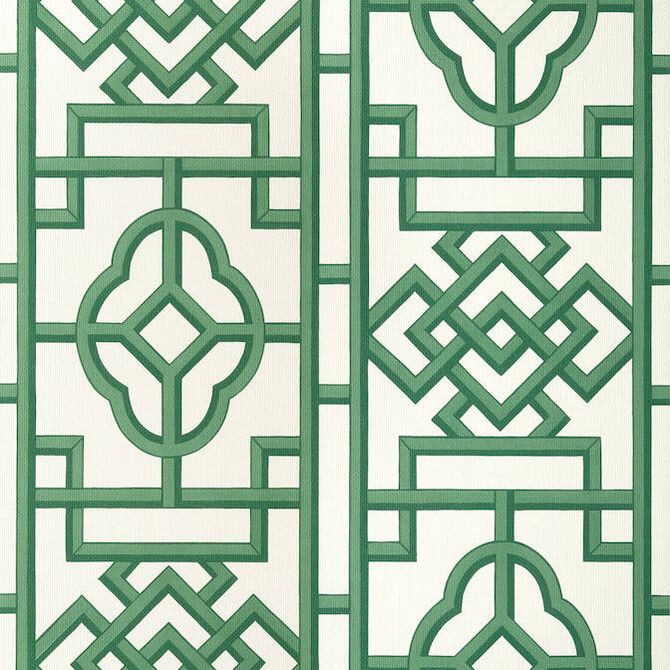 Thibaut Wallpaper Gateway Emerald T13313 Wallpaper Non-Woven Vinyl Wallpaper UNITED STATES - </p><p>Repeat: V: 27 27 - My Fabric Connection -