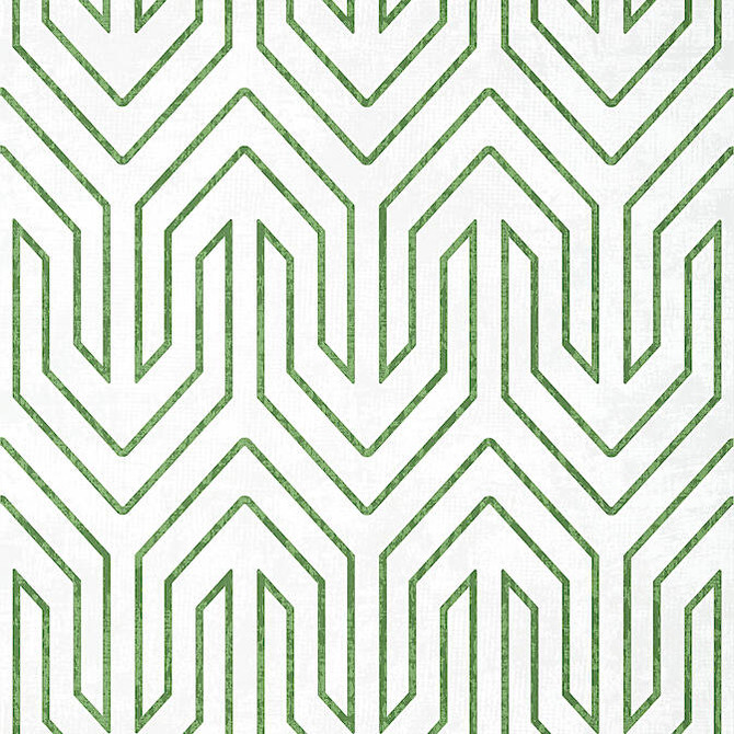 Anna French Wallpaper Colburn Chevron Green AT9613 Wallpaper Non Woven Wallpaper U.S.A. - </p><p>Repeat: V: 25.25 27 - My Fabric Connection -