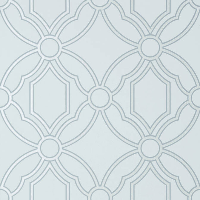 Anna French Wallpaper Roscoe Aqua AT6125 Wallpaper Non Woven Wallpaper UNITED KINGDOM - </p><p>Repeat: V: 10.25 20.5 - My Fabric Connection -