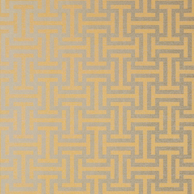 Anna French Wallpaper Rymann Metallic Gold and Silver AT6150 Wallpaper Non Woven Wallpaper UNITED KINGDOM - </p><p>Repeat: V: 5 20.5 - My Fabric Connection -