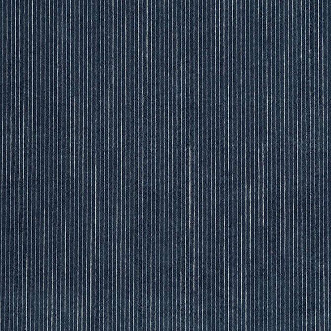 Thibaut Fabric Fino Velvet Navy W8153 Fabric 87% Cotton, 13% Poly - AcrBack ITALY - </p><p>Repeat: V: 0 54 - My Fabric Connection -