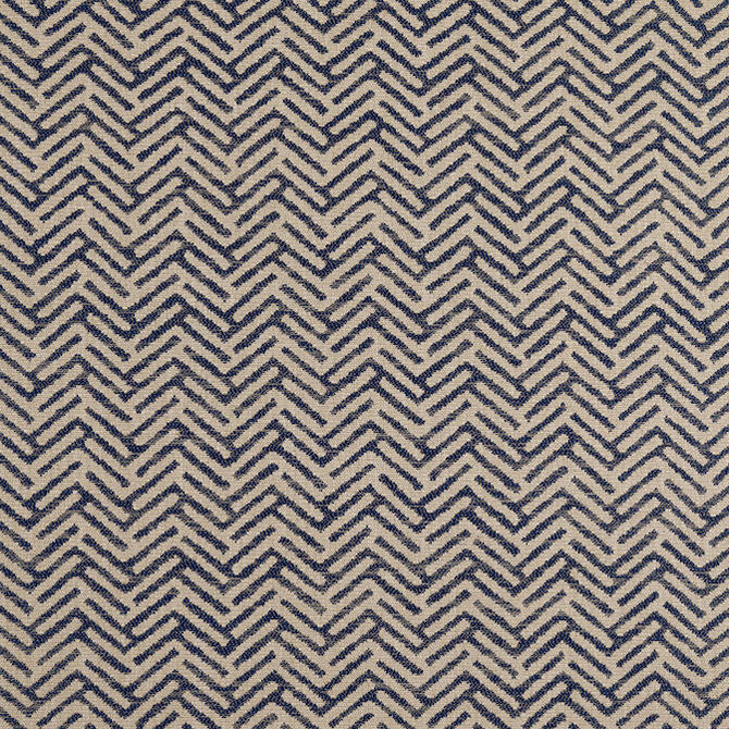 Thibaut Fabric Varenna Camel and Navy W8111 Fabric 42% Lin, 36% Cot, 18% Vis, 4% Poly ITALY - </p><p>Repeat: V: 1.62 54 - My Fabric Connection -