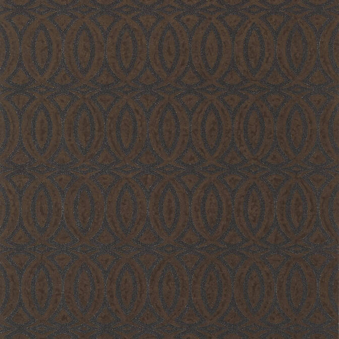 Thibaut Wallpaper Martello Chocolate T4003 Wallpaper Beaded Non-Woven UNITED KINGDOM - </p><p>Repeat: V: 25.25 27 - My Fabric Connection -