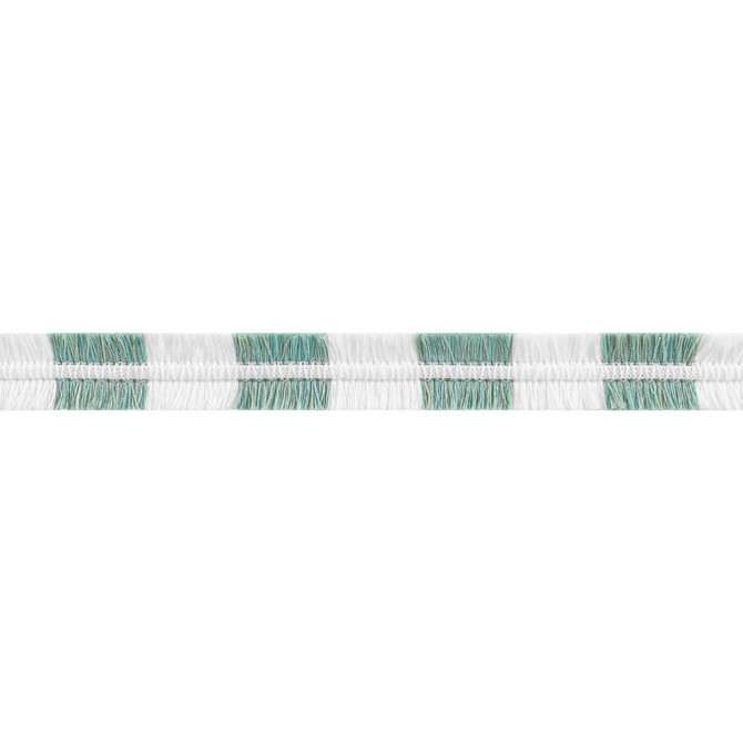 Thibaut Fabric Easton Fringe Seafoam E81862 Fabric 100% Solution Dyed Polyester UNITED KINGDOM - </p><p>Repeat: V: 2 0.875 - My Fabric Connection -
