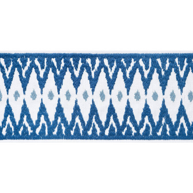 Thibaut Fabric Delmont Tape Bermuda E12048 Fabric 40% Linen, 30% Cotton, 30% Poly INDIA - </p><p>Repeat: V: 4.5 4 - My Fabric Connection -