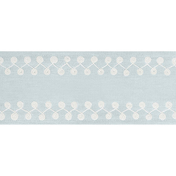 Thibaut Fabric Perla Tape Mist E12224 Fabric 63% Linen, 34% Viscose, 3% Spun Poly INDIA - </p><p>Repeat: V: 0.5 3.375 - My Fabric Connection -