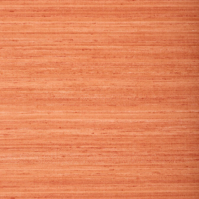 Thibaut Wallpaper Wild Silk Coral T344 Wallpaper Non-Woven Vinyl Wallpaper U.S.A. - </p><p>Repeat: V: 21 27 - My Fabric Connection -
