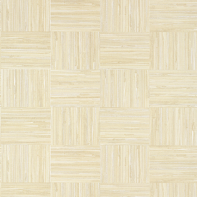 Thibaut Wallpaper Bayshore Basket Sand T14588 Wallpaper Non-Woven Vinyl Wallpaper UNITED STATES - </p><p>Repeat: V: 21 27 - My Fabric Connection -