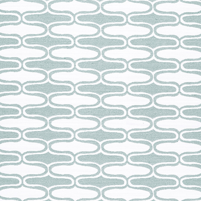 Thibaut Fabric Saraband Seafoam W8530 Fabric 100% Solution Dyed Acrylic ITALY 25000 </p><p>Repeat: V: 3 54 - My Fabric Connection -