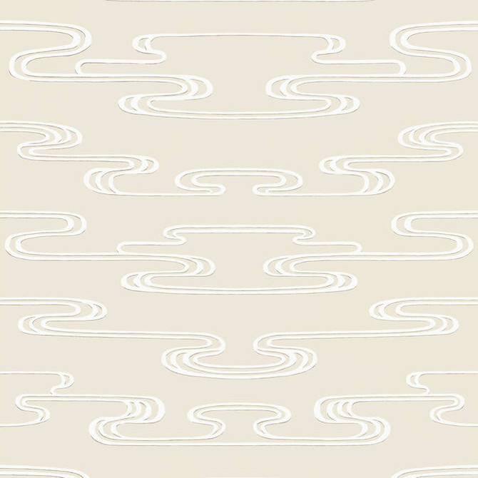 Anna French Wallpaper Cloudwater Beige AT23151 Wallpaper Wallpaper UNITED STATES - </p><p>Repeat: V: 25.25 27 - My Fabric Connection -