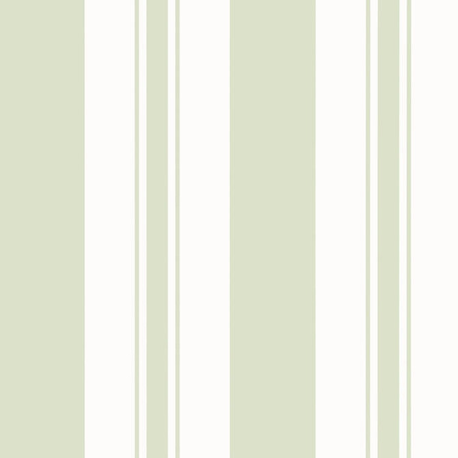 Anna French Wallpaper Keswick Stripe Green AT23169 Wallpaper Wallpaper UNITED STATES - </p><p>Repeat: V: - 27 - My Fabric Connection -
