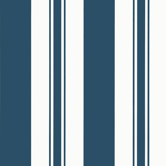 Anna French Wallpaper Keswick Stripe Navy AT23173 Wallpaper Wallpaper UNITED STATES - </p><p>Repeat: V: - 27 - My Fabric Connection -